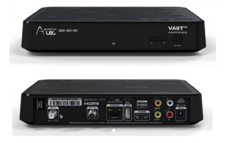 UEC DSD4921RV   VAST™ Certified Twin Tuner Set Top Box