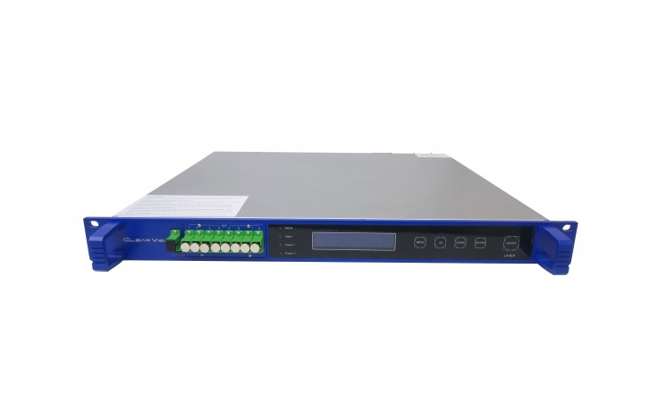 ClearView EDFA1550-8H 8 Port RF Optical Amplifier 15.5dBm per port output level