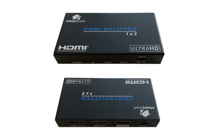 SmartHome 2 way 4K HDMI Splitter