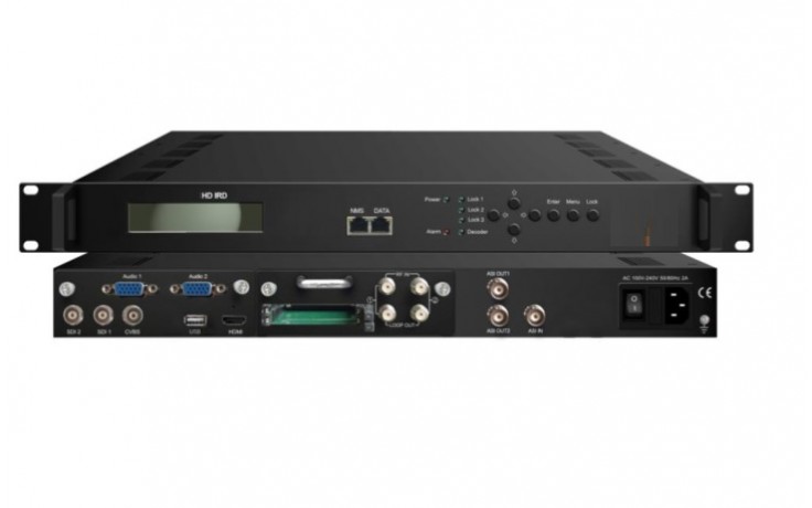 ClearView KR397C DVBS2 HD IRD 2 Tuners H264 and H265