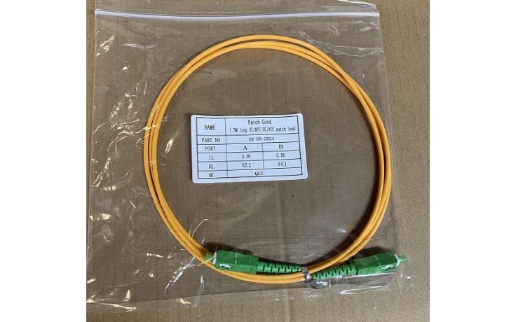 1.5M Optical Patch cord SC/APC -SC/APC