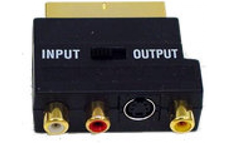 SatKing Adaptor - Scart to 3 RCA