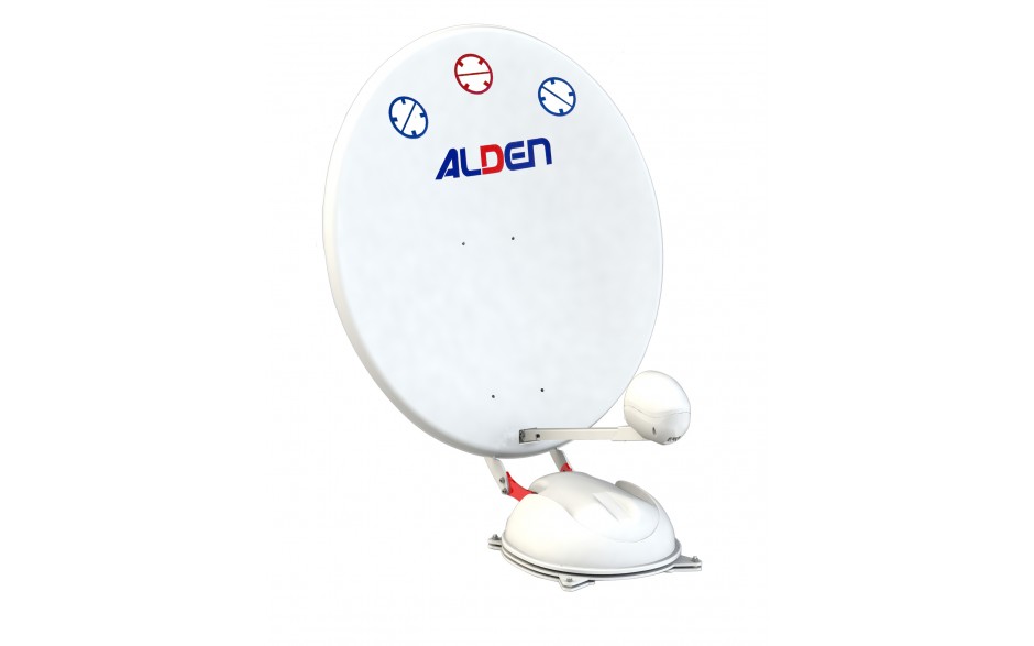 Alden AS4 85cm Very Fast Deploy Automatic Satellite Dish For Travelers