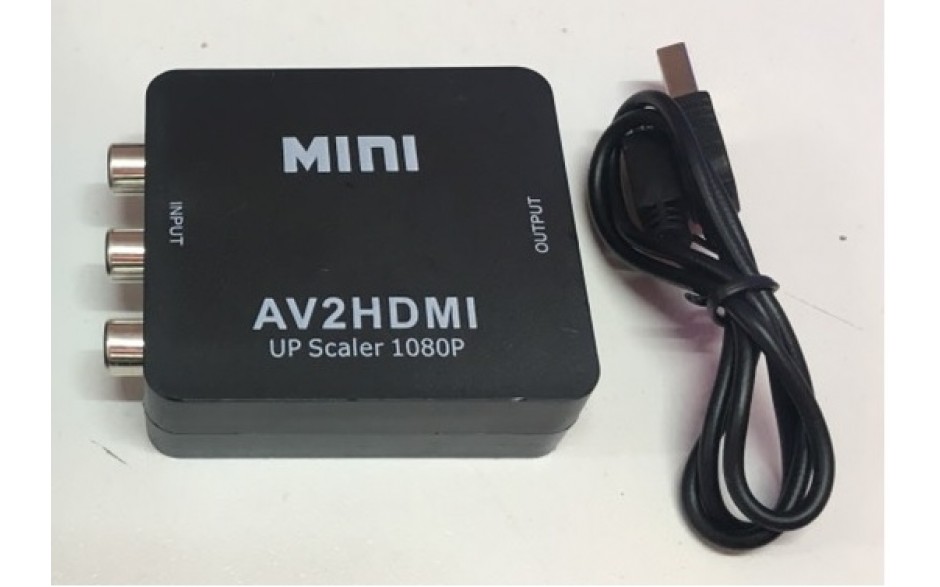 ClearView CVBS to HDMI Upscaler, 720p or 1080p.