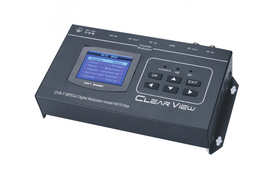 ClearView HD1010se HD MPEG4 Modulator with HDMI Loop Through and CVBS input