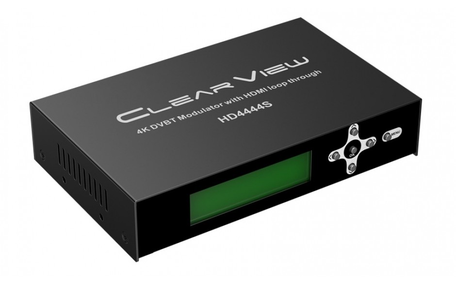 ClearView HD4444S HD/UHD DVBT Modulator