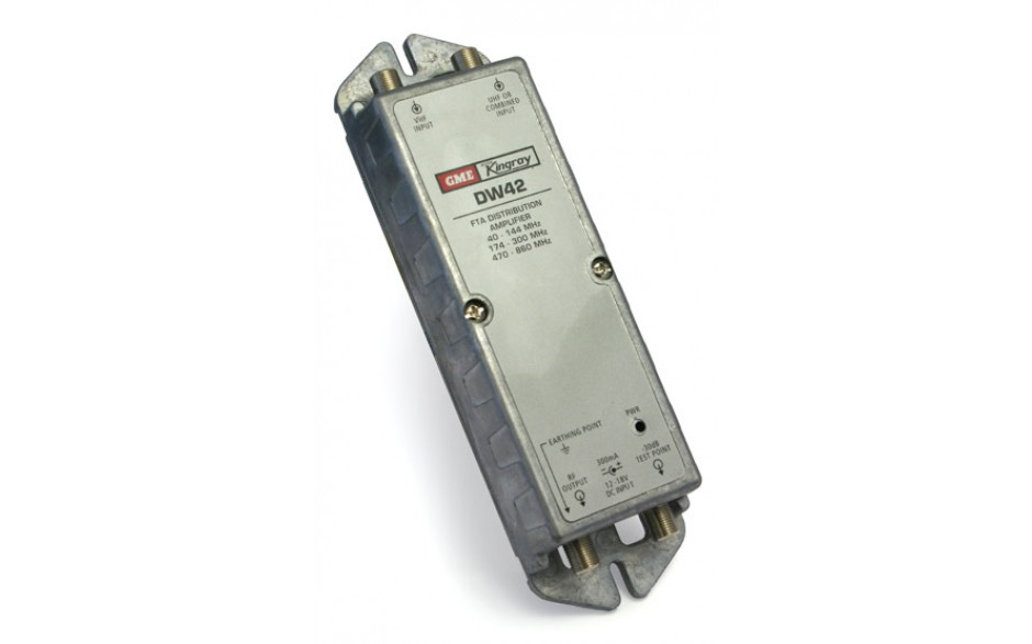 Kingray SAT42 F-Type Satellite Distribution Amplifier