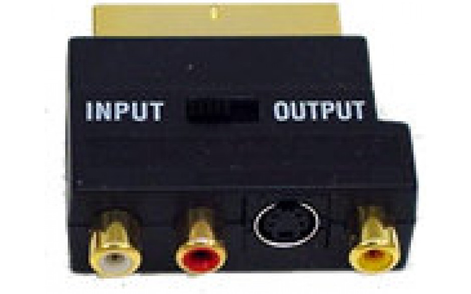 SatKing Adaptor - Scart to 3 RCA