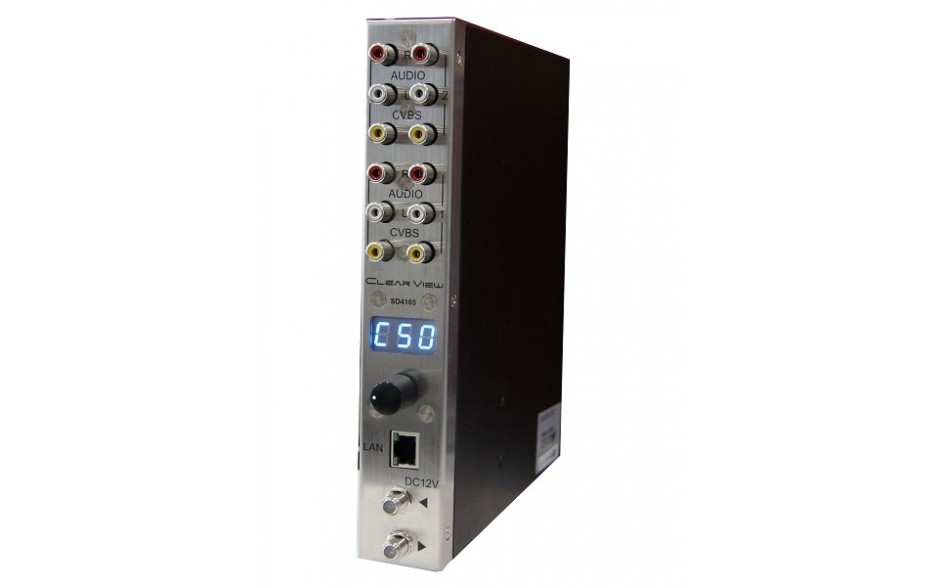 ClearView SD4105 Quad SD CVBS Digital Encoder/Modulator