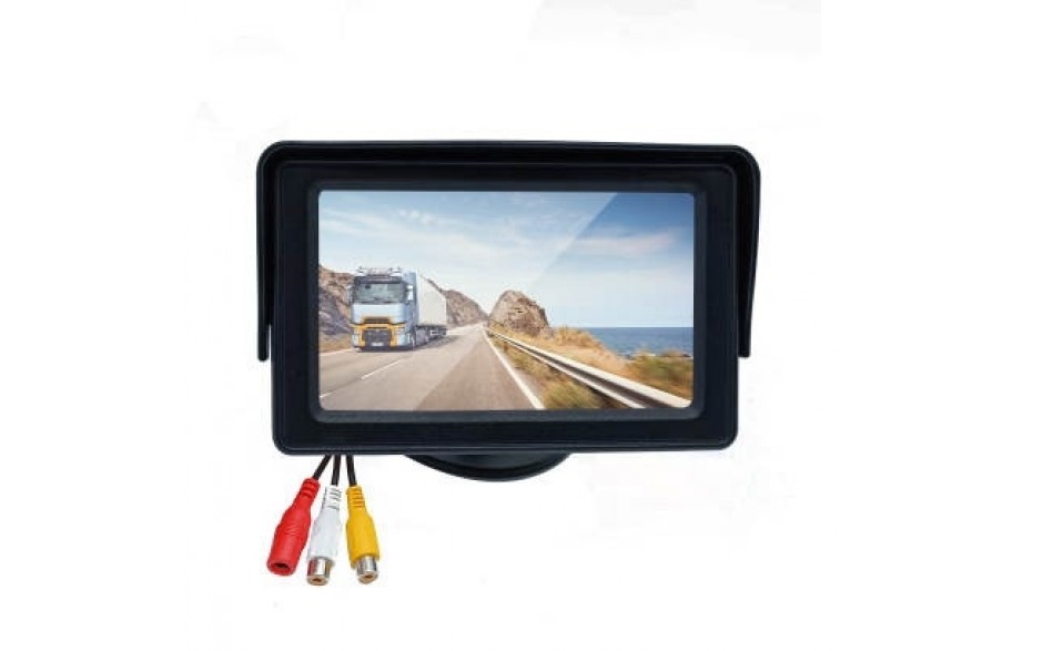 ClearView TFT43 Small 4.3 inch 12V SD monitor for Headends