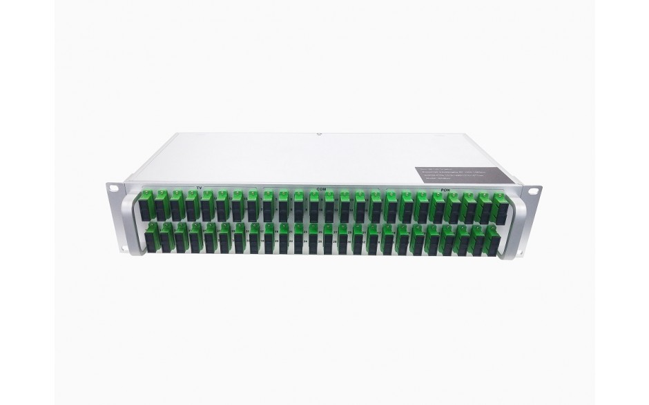 ClearView WDM32- 32 port  XGSPON/GPON and CATV Optical Mixer