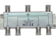 ClearView 6 Way F connector splitter 5-1000MHz