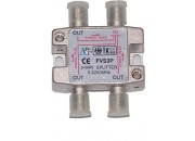 ClearView 3 Way F connector splitter 5-2250MHz