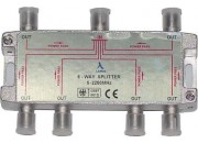 ClearView 6 Way F connector splitter 5-2250MHz