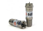 SatKing 6 dB F Type Attenuator