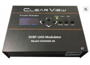 ClearView HD4444K-4K Full 4K DVBT Digital modulator  with HDMI Loop Through