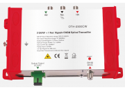 ClearView OTH-2300CW 2 x Satellite and 1 x Terrestrial RF to Optical Transmitter Converter