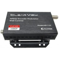 ClearView HD1122 MPEG2 Single HD DVBT Modulator Web GUI Control