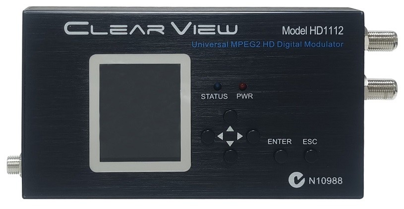 ClearView HD1112U Universal MPEG2 Single HD DVBT Modulator