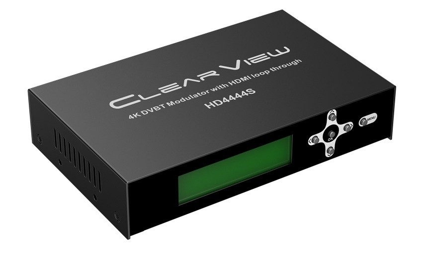 ClearView HD4444S HD/UHD DVBT Modulator
